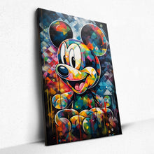 Load image into Gallery viewer, Geometric Mouse Melody - Canvas
